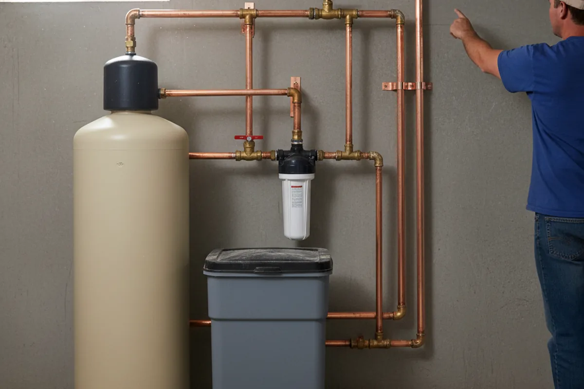 Whole-house water treatment system installed in Whitewater